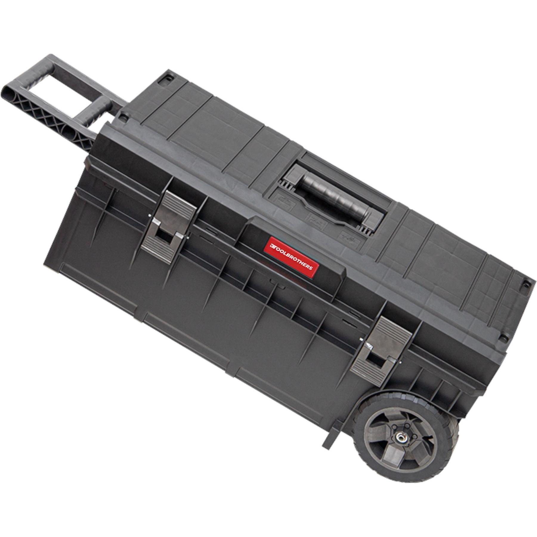Tool Brothers, Carrello di trasporto, Toolbrothers RHINO XXL Carrello ECO più lungo Cassetta degli attrezzi Basic 793 x 385 x 322 mm 50 l