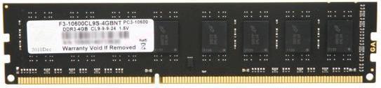 Image du produit G.Skill Value (1 x 4GB, 1333 MHz, RAM DDR3, DIMM)