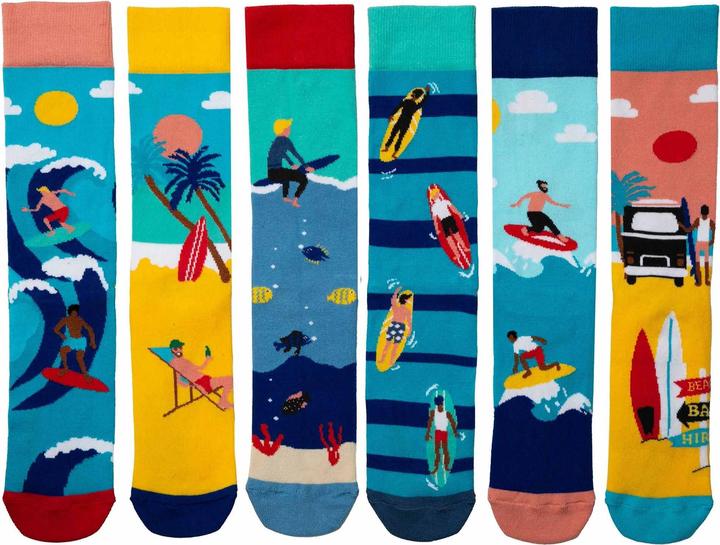 Produktbild United Oddsocks Waves (Einzelpack, 39 - 46)