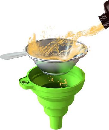 Immagine prodotto Fabru Filtro in resina metallica con imbuto in silicone (Accessori)
