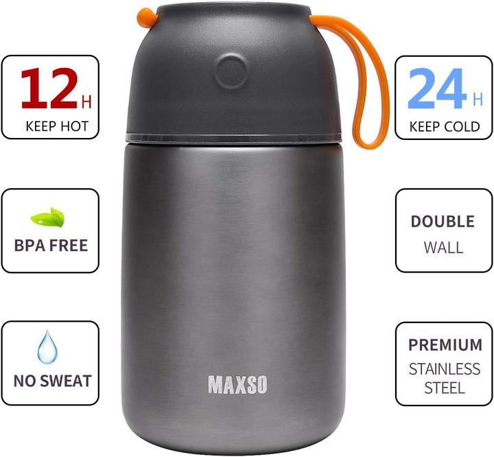 Produktbild Maxso Thermobehälter-Set (500ml & 700ml)