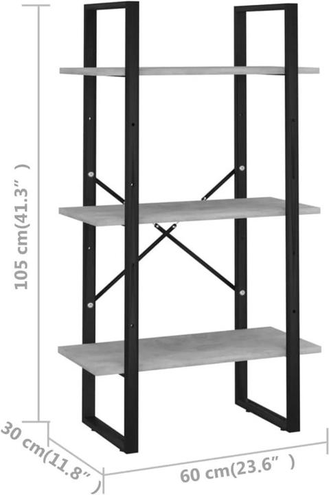 Actual product image vidaXL Lagerregal