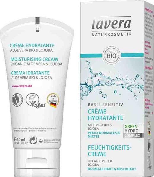 Immagine prodotto Lavera Crema idratante base Sensitiv Crema (50 ml)
