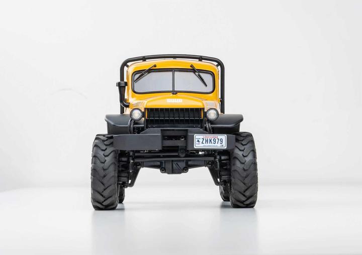 Produktbild FMS FCX24 Power Wagon Mud-Racer 1:24 gelb - RTR 2.4GHz (RTR Ready-to-Run)