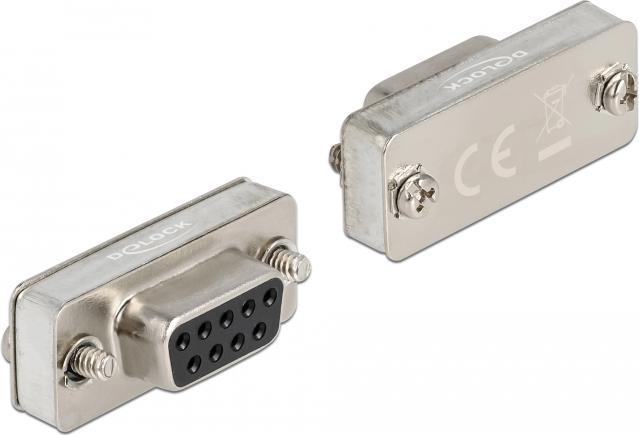 Delock Adattatore loopback RS-232/422/485 con presa DB9 (0.01 m, VGA)