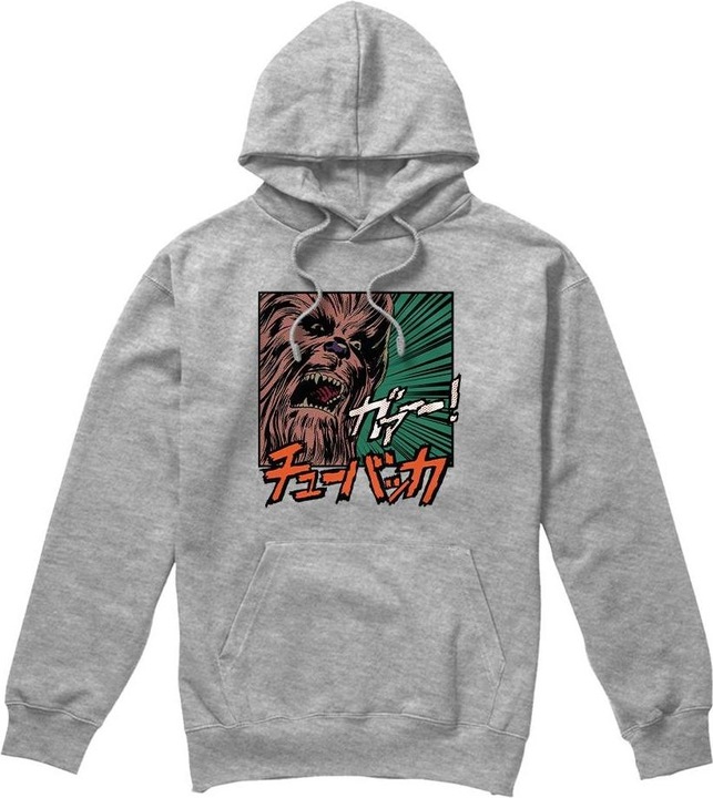 Immagine prodotto Star Wars Felpa con Cappuccio Chewbacca Giapponese Uomo (M)