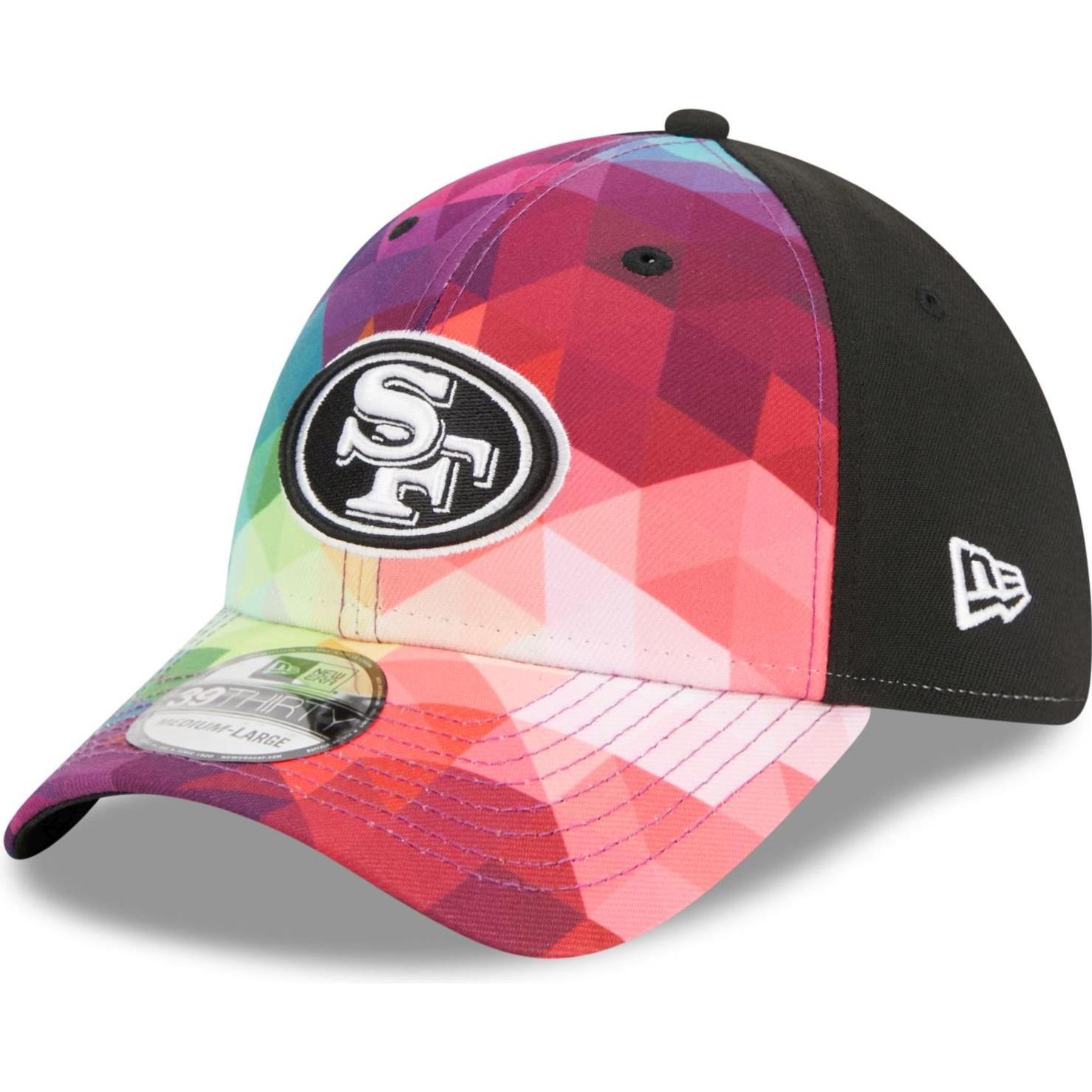 New Era, Herren, Cap, 39Thirty Cap CRUCIAL CATCH San Francisco 49ers - M/L, Mehrfarbig, (M)