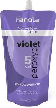 Image du produit Fanola Décoloration des cheveux Sans Oxydant Jaune Violet 5 Volume 15 - 1000 Millilitres (Violet)