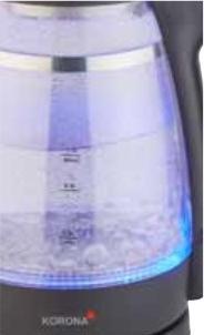Actual product image Korona Kettle cordless black (1 l)