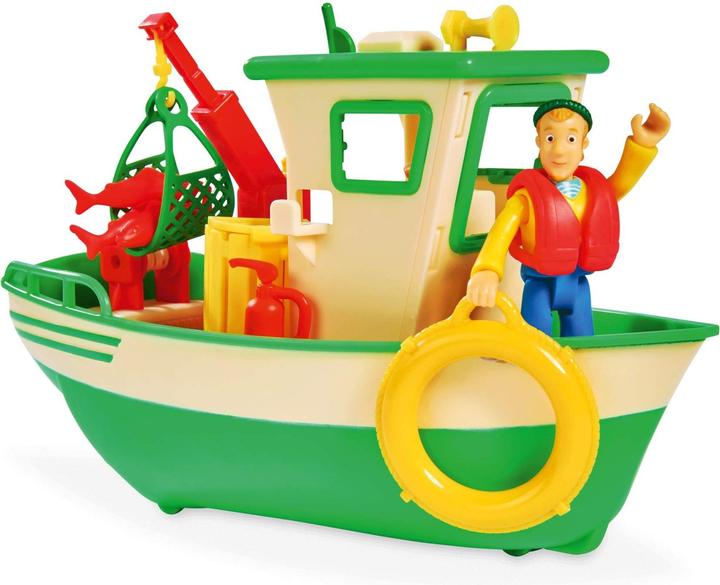 Simba Sam Charlie's fishing boat with figure