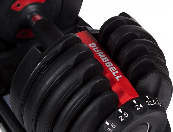 Actual product image Fitcom Adjustable Dumbbell (1 x 2.5 kg - 24 kg)