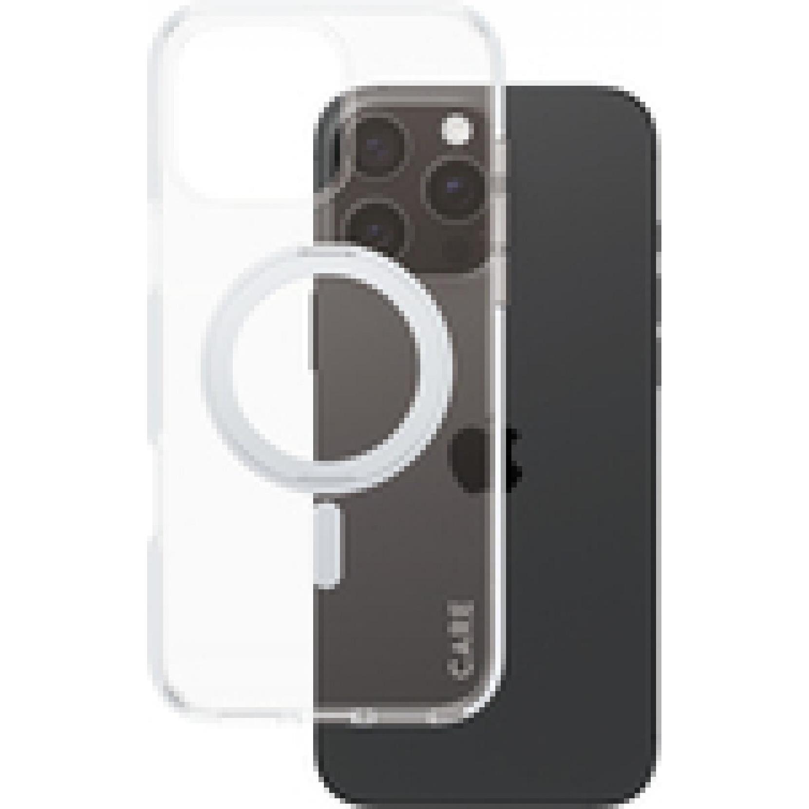 PanzerGlass CARE Kickstand Case (Apple iPhone 16 Pro Max), Smartphone Hülle, Silber, Transparent