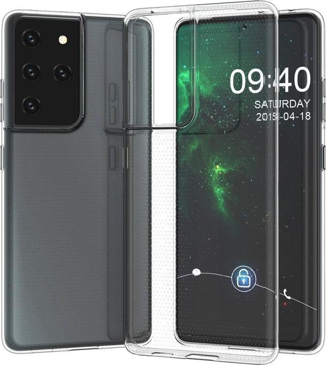 Produktbild Cover-Discount Galaxy S21 Ultra - Silikon Case Hülle transparent (Samsung Galaxy S21 Ultra)