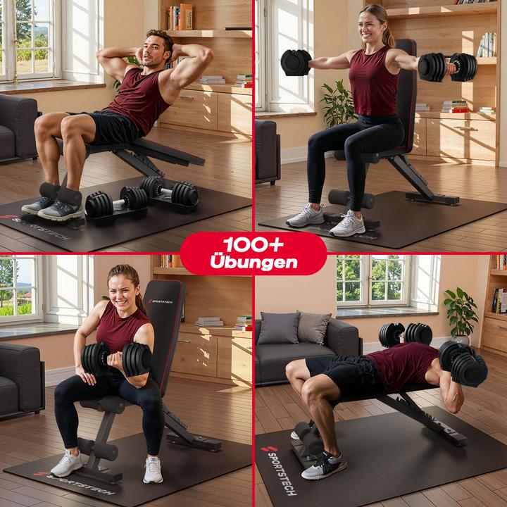 Actual product image Sportstech Hantel Ironmate 18