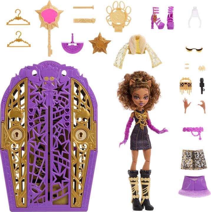 Image du produit Monster High Verborgene Schätze Clawdeen Puppe