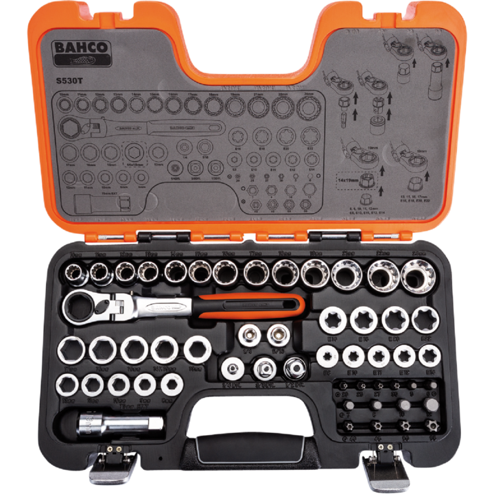 Productafbeelding Bahco Dopsleutelset (14 mm, 13 mm, 11 mm, 15 mm, 16 mm, 24 mm, 17 mm, 18 mm, 19 mm, 12 mm, 22 mm, 21 mm, 10 mm)