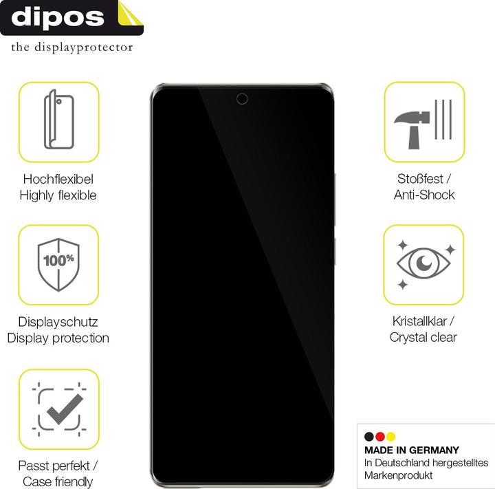 Image du produit Dipos Film de Protection d’écran Full-Cover 3D (1 pcs, Ulefone Armor 17 Pro)