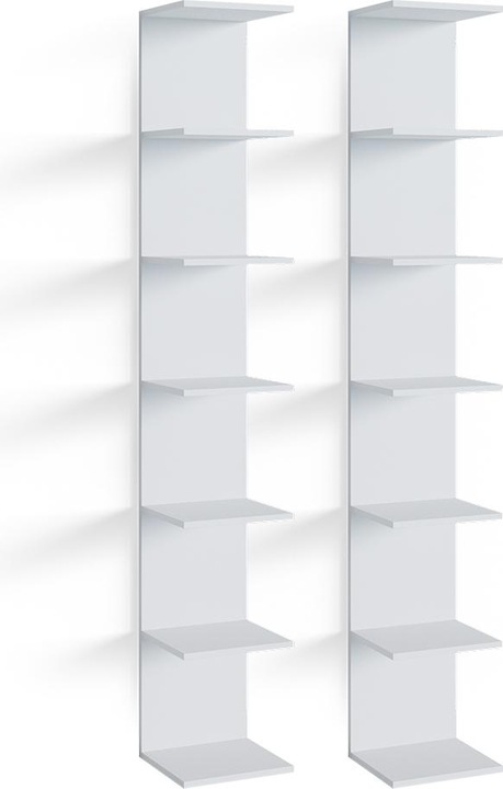 Actual product image Vicco Wall shelf Paolo, White, 28 x 190 cm Set of 2