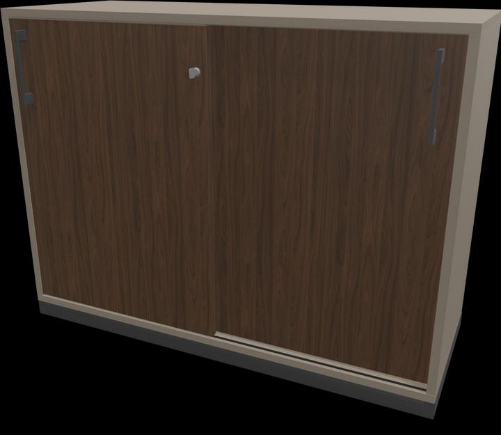 Dark grey, Walnut decor dark with structure, Cubanite grey