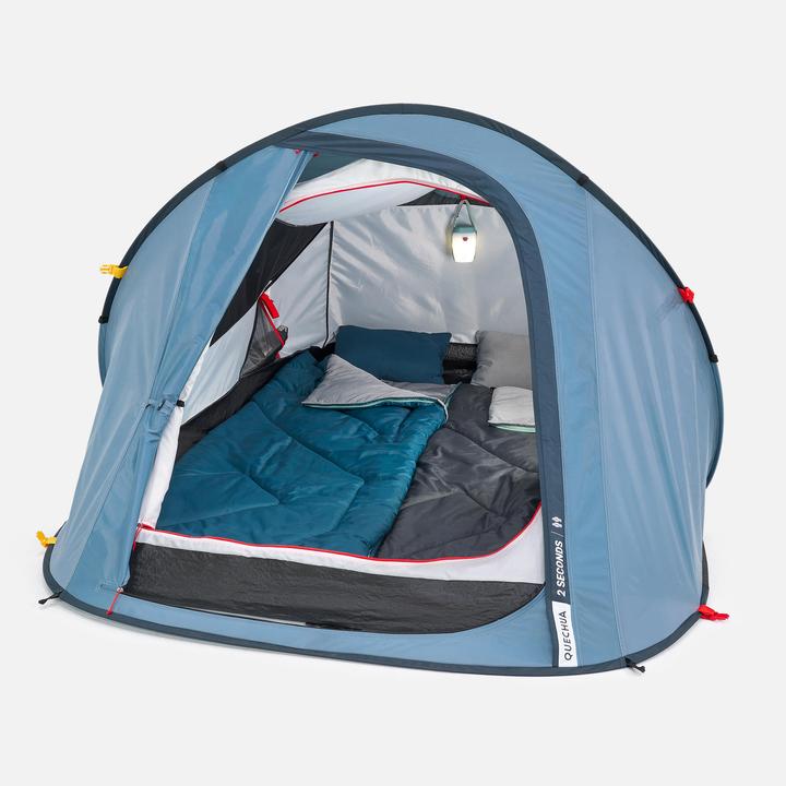 Image du produit Quechua 2 Seconds 2P (Tente instantanée, 3 kg, 2 personnes)