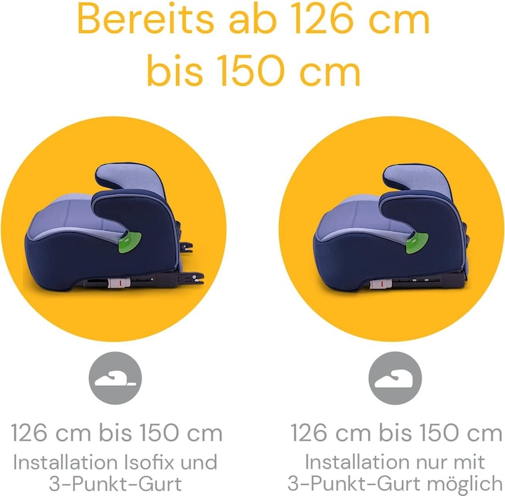 Produktbild Osann Junior Isofix Gurtfix (Kindersitzerhöhung, ECE R129/i-Size Norm)