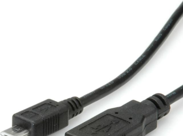 Produktbild Roline USB 2.0 Kabel (0.80 m, USB 2.0)