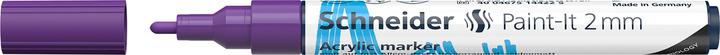 Valeurs nutritives et ingrédients Schneider Marqueur acrylique Paint-It 310 2mm violet (1 x)