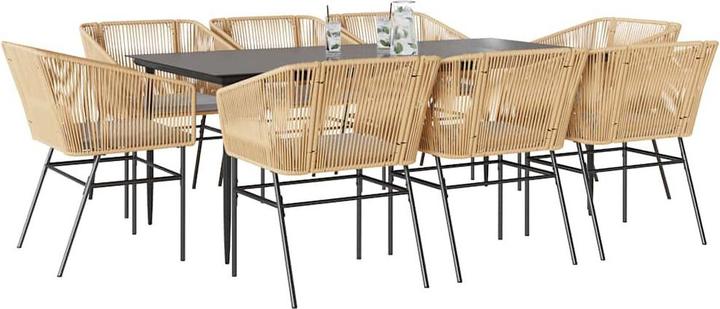 Produktbild vidaXL Garten Essgruppe (200 x 100 x 74 cm)