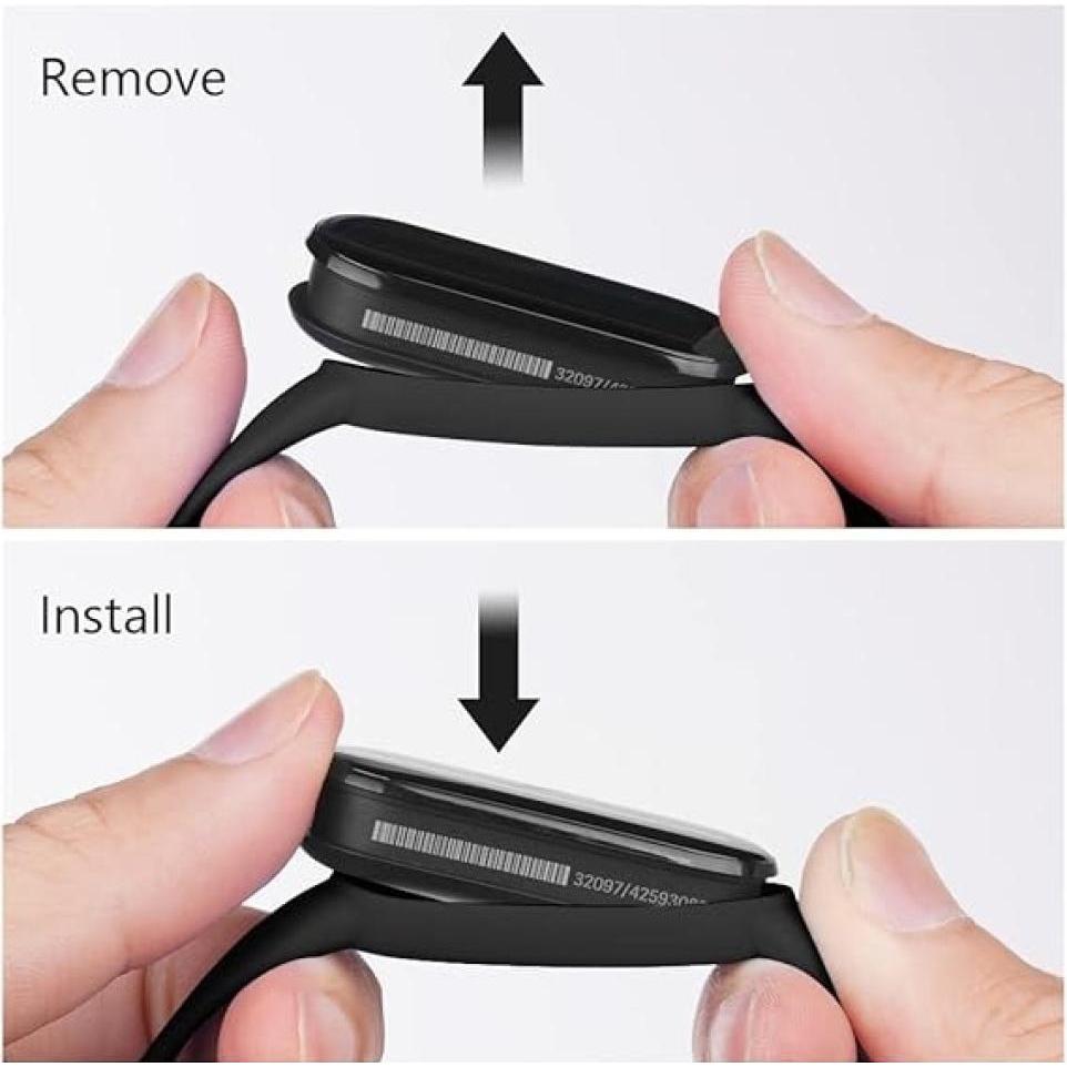 Thumbnail - Screenguard Xiaomi Mi Smart Band 6 Silicone Strap Ersatzarmband (Silikon, Xiaomi Mi Band 6), Uhrenarmband, Blau