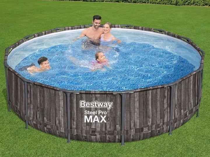 Image du produit Bestway Steel Pro MaxPiscine ronde 427x107 cm (427 x 107 cm)