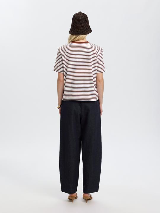 Produktbild Selected Slfessential Ss Striped Boxy Tee Noos (L)