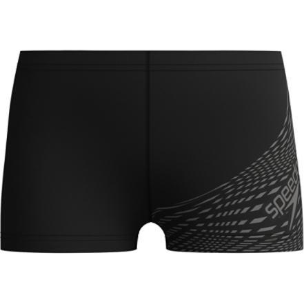Speedo, Jungen, Badehose, Medley Logo Aquashort, Schwarz, (15, 16)