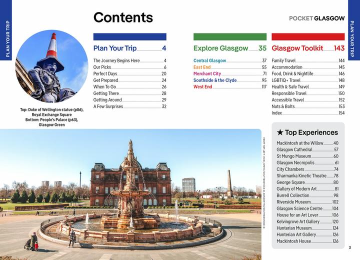 Produktbild Lonely Planet Pocket Glasgow (Englisch, 2025)