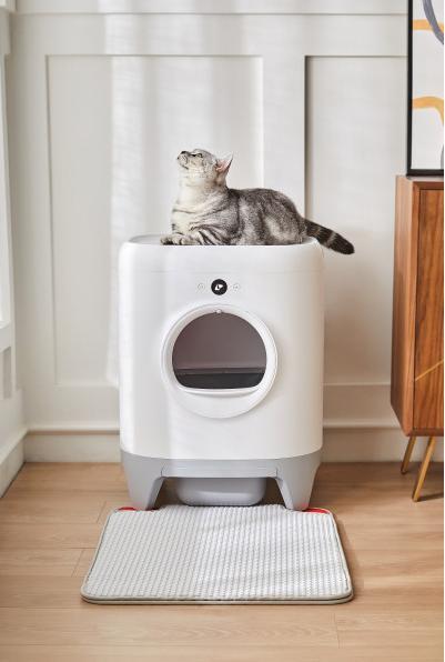Image du produit Petkit Bac à litière autonettoyant PURA X Blanc (Bac à litière autonettoyant)