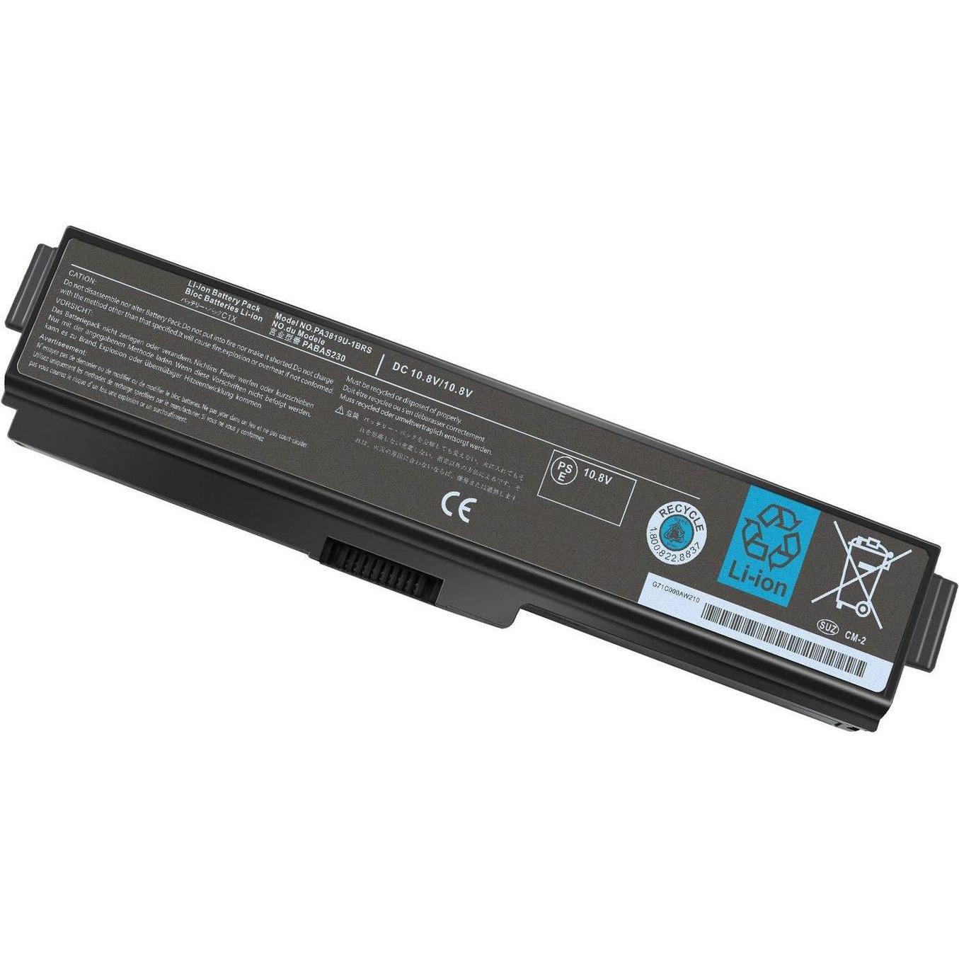 CoreParts MBXTO-BA0011 Notebook-Ersatzteil Akku (9 Zellen, 6600 mAh), Notebook Akku, Schwarz