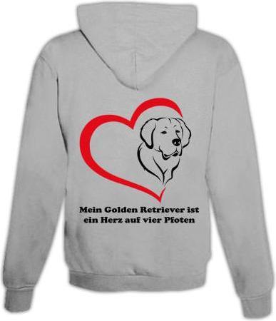 Immagine prodotto Schwesternuhr Felpa con cappuccio Cuore di Retriever (M)