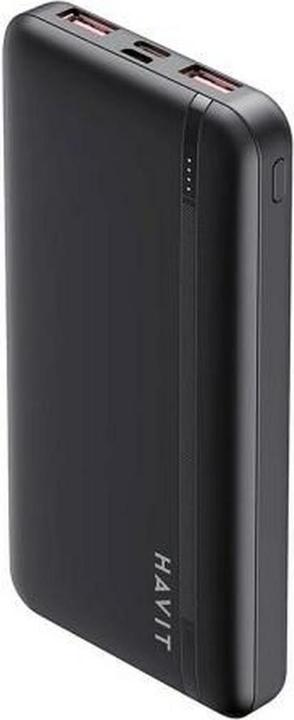 Actual product image Havit Powerbank PB90 10000 mAh (black) (10000 mAh, 22.50 W, 18.50 Wh)