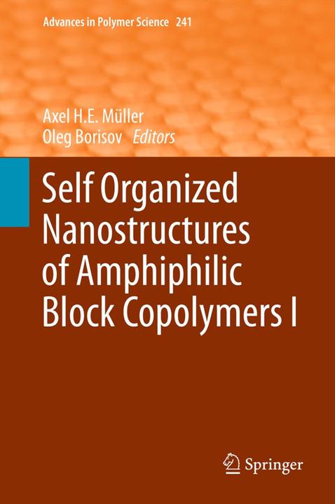 Produktbild Self Organised Nanostructures of Amphiphilic Block Copolymers I (Englisch)