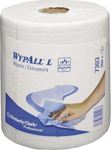Actual product image Wypall Wiping cloths L20 Airflex 2-ply white 6 rolls (6x)