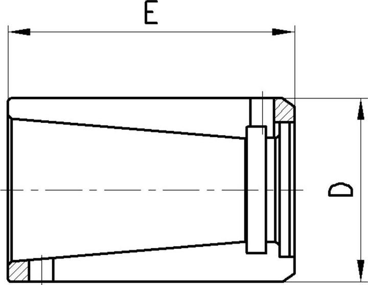 Actual product image Röhm Clamping sleeve