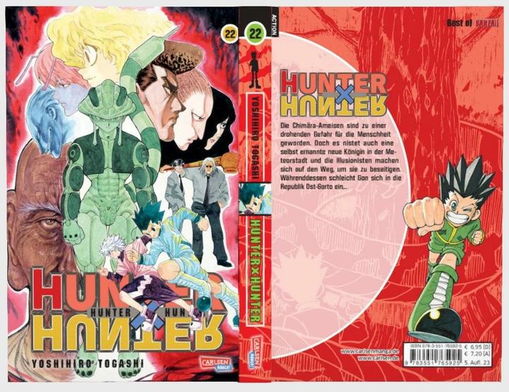 Immagine prodotto Hunter X Hunter, Band 22 (Tedesco, Yoshihiro Togashi, 2009)