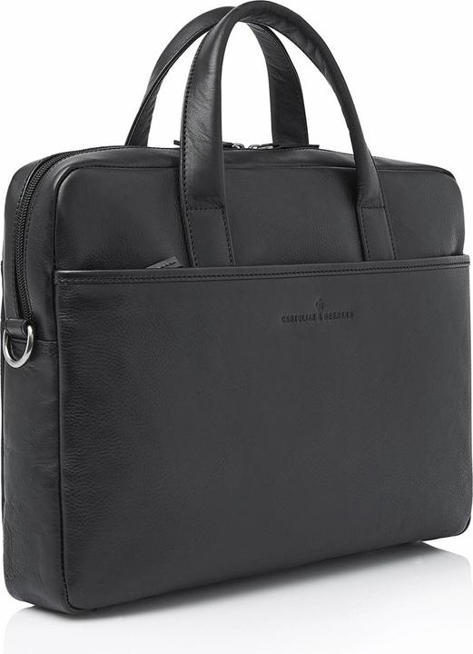 Immagine prodotto Castelijn & Beerens Aktentasche RFID Schutz Leder 41 cm Laptopfach (15")