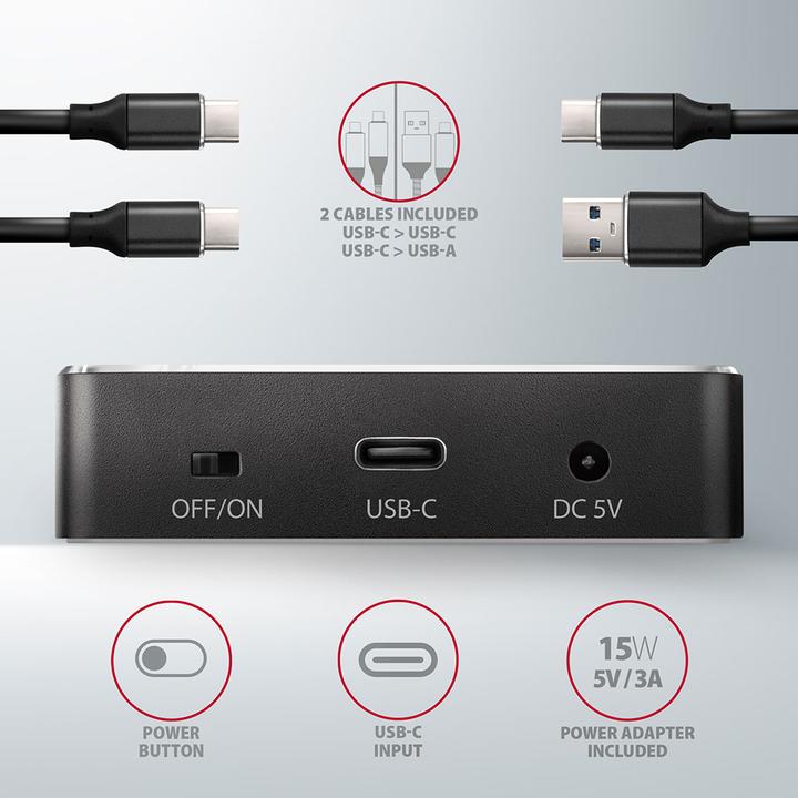 Actual product image Axagon ADSA-M2C