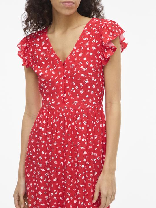 Image du produit Vila VIHIBIKI V-Ausschnitt Maxikleid (42)