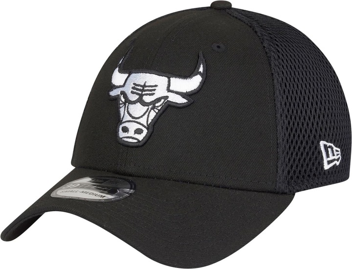 Immagine prodotto New Era 39Thirty Cappello a Maglia Stretch - Chicago Bulls noir (M/L)