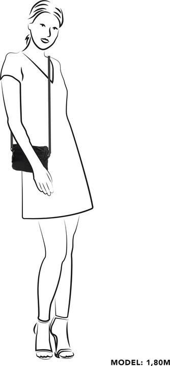 Produktbild Hide & Stitches Borsa a Tracolla Paint Rock