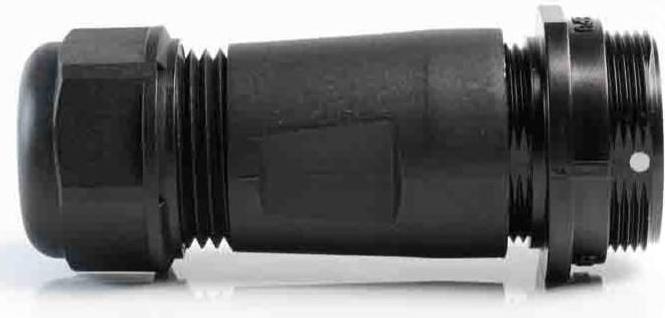 Produktbild RS PRO 3 WAY IN-LINE CABLE SOCKET 30A IP68