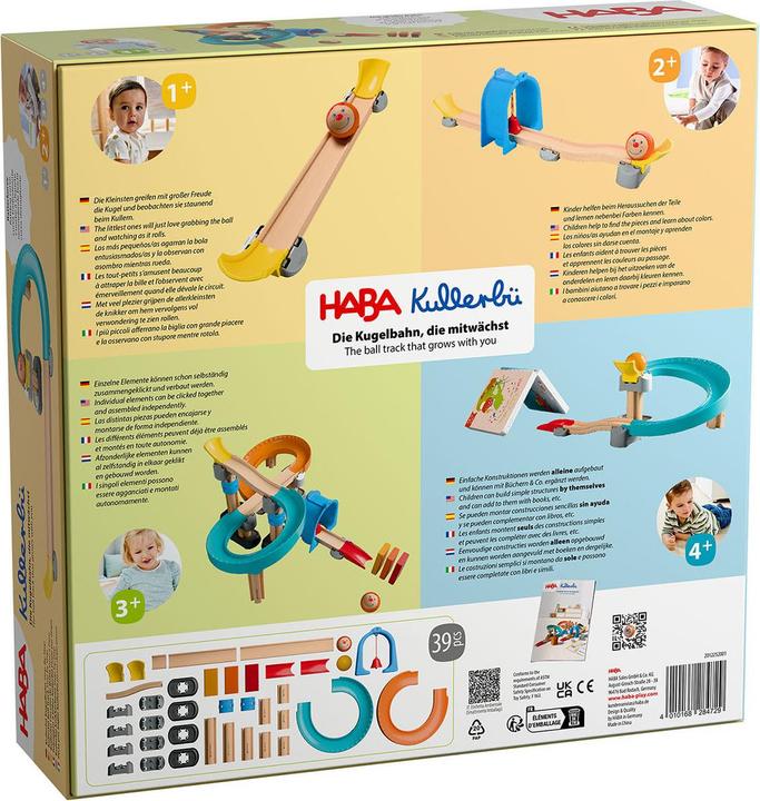 Actual product image Haba Kullerbü - Kugelbahn Step-By-Step
