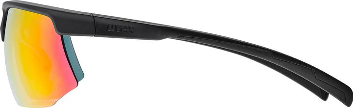 Actual product image Uvex aerios (black matt (red)*, Mirror Red)