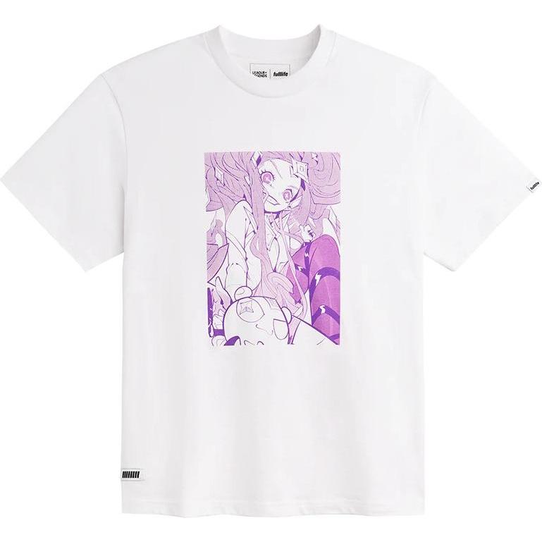 Fulllife, Herren, Shirt, t-shirt league of legends star guardian zoe manga, Weiss, (XL)